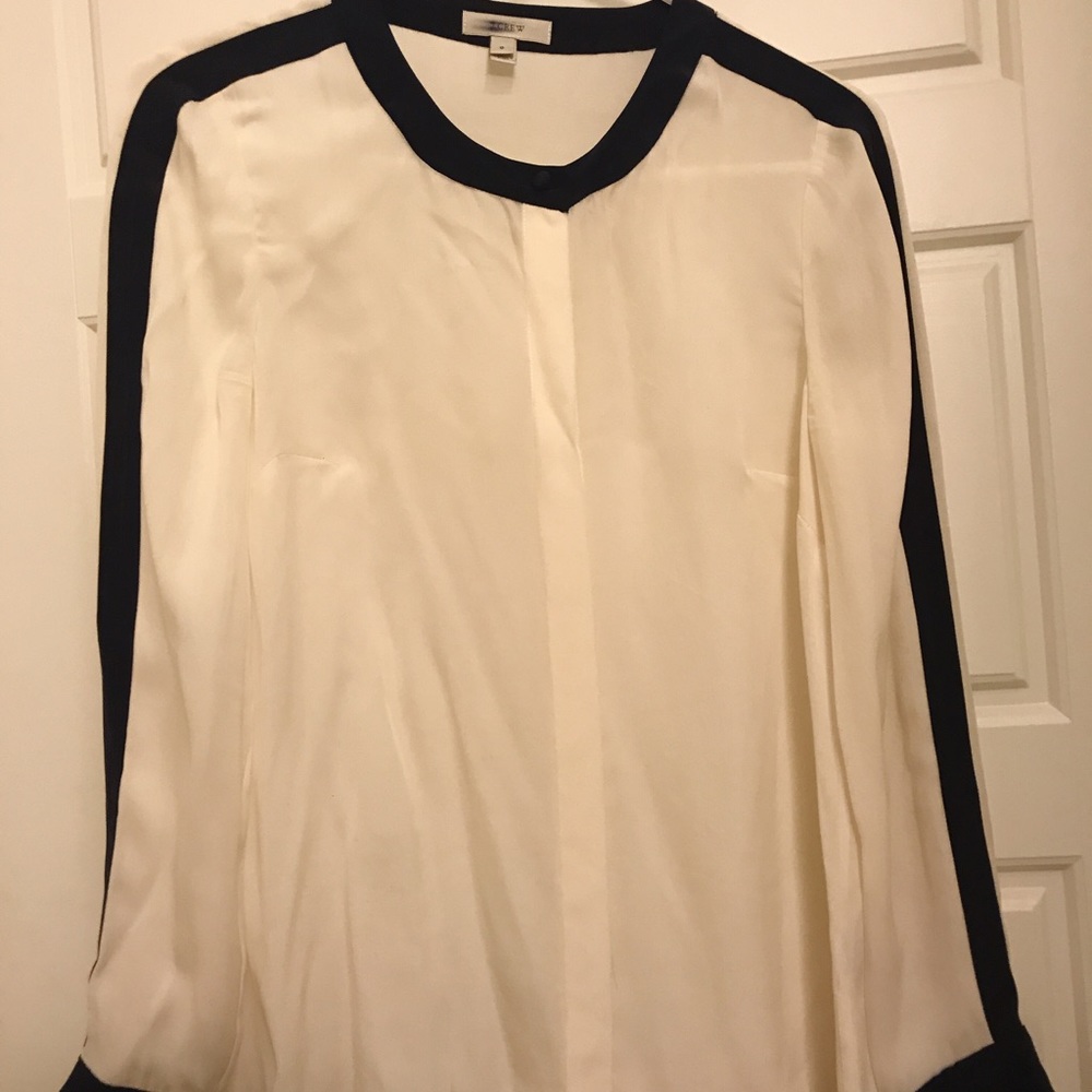 JCrew silk top
